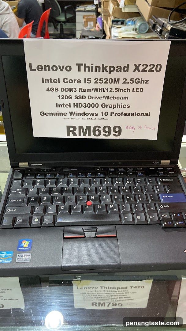 Lenovo Thinkpad X220 Laptop Display