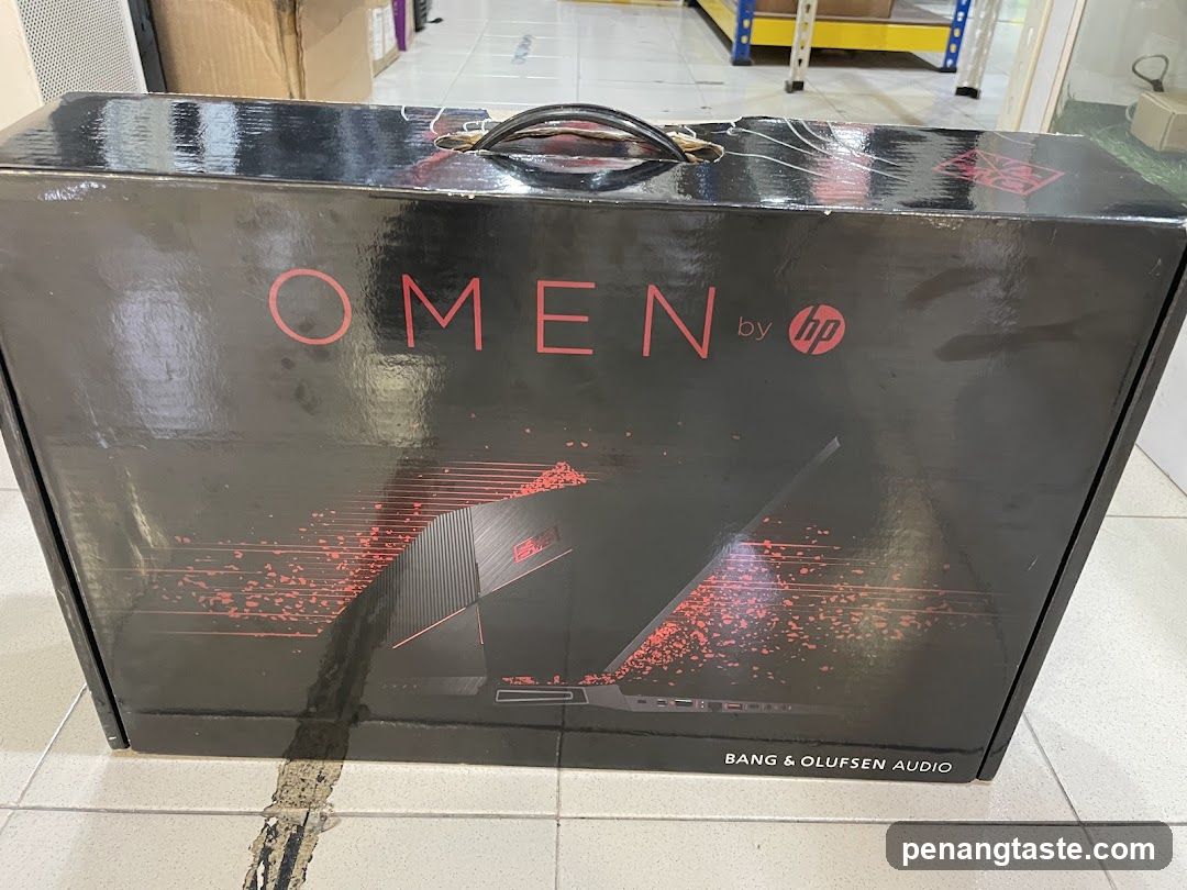 HP Omen Laptop Box