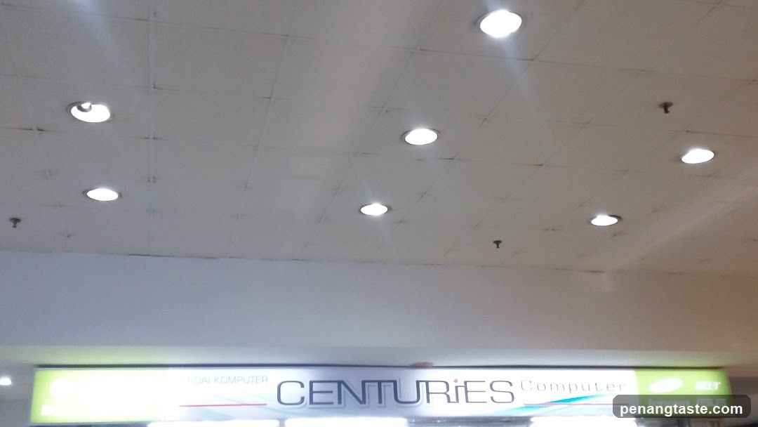Ceiling and Store Signage