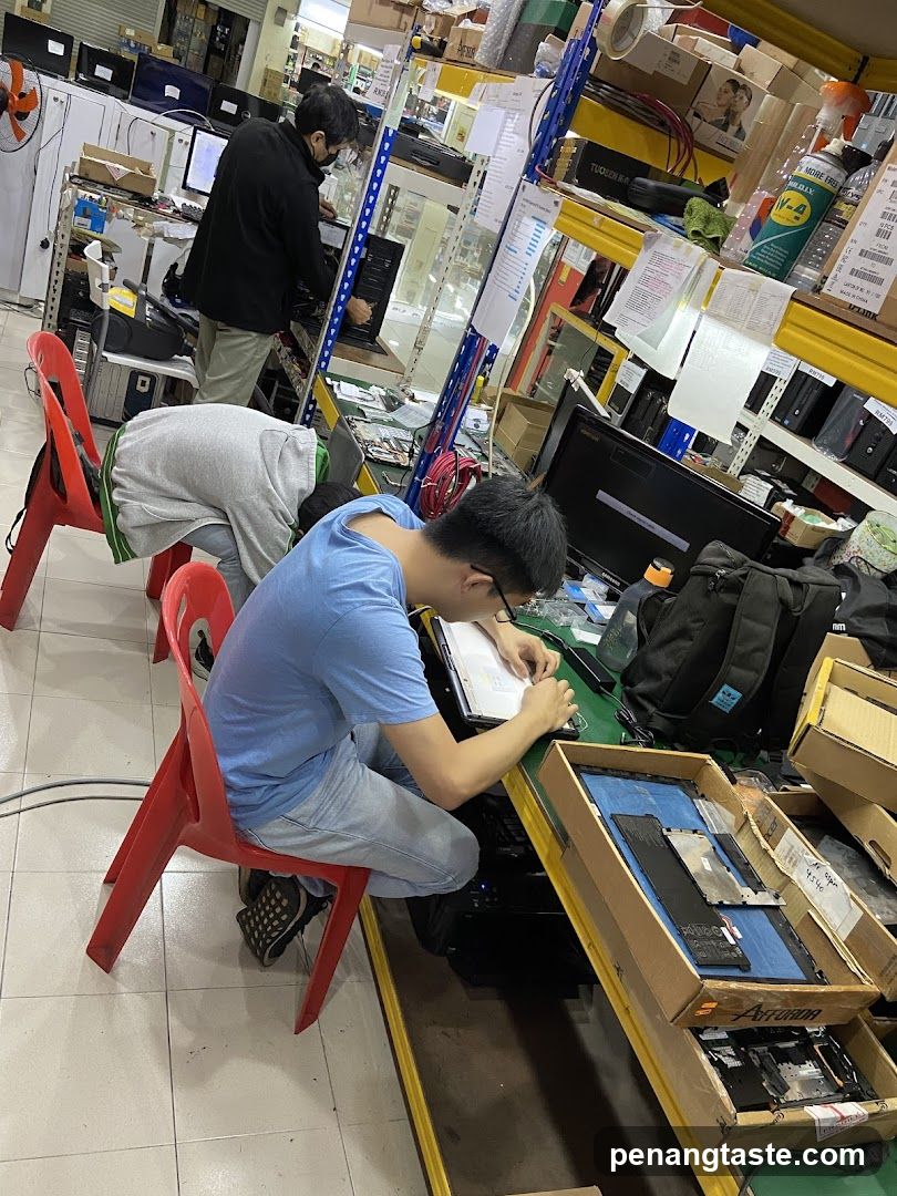 Electronics Repair Shop Interior