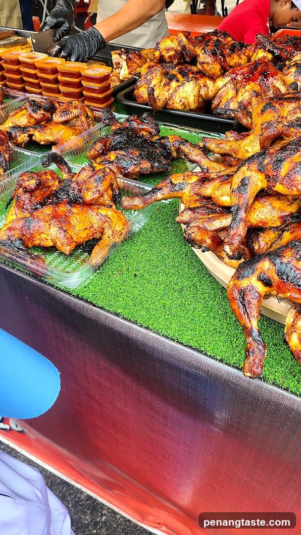 Grilled Chicken Display