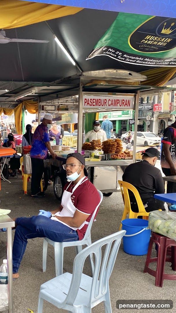 Street Food Stall Scene