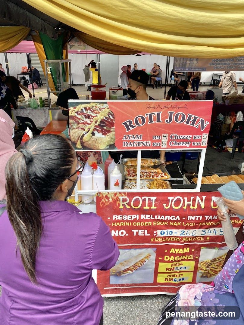 Roti John Stall at Market