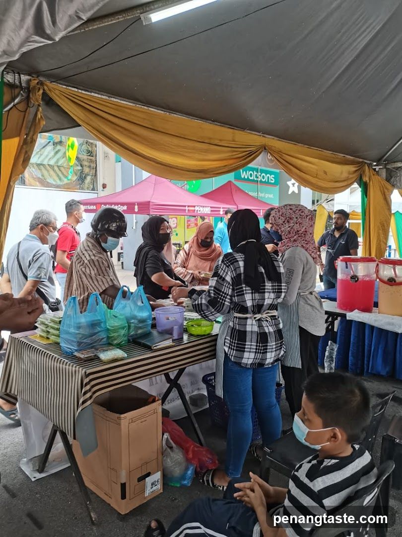 Market Stall Under Tent