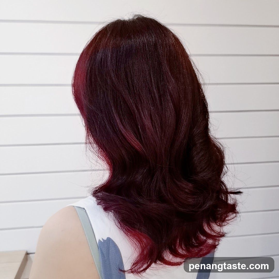 Red Hair Back View