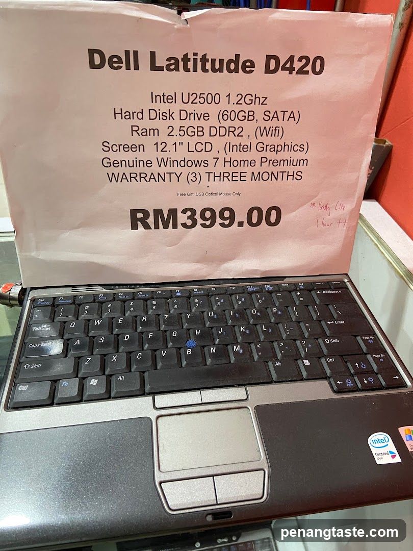 Dell Latitude D420 Laptop Ad
