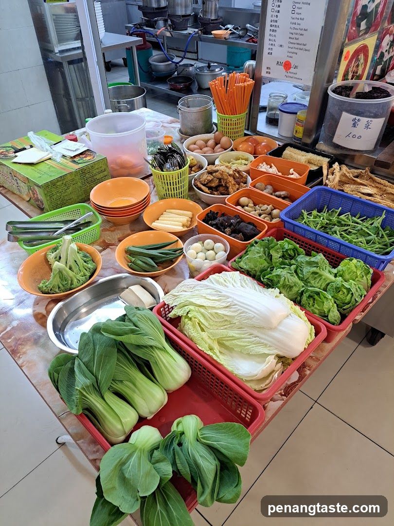 Food Stall Display