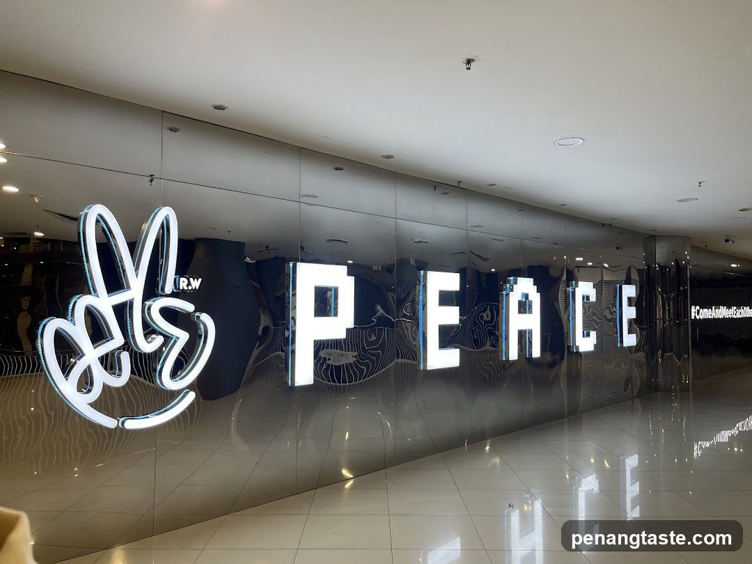 Peace Sign Wall Display