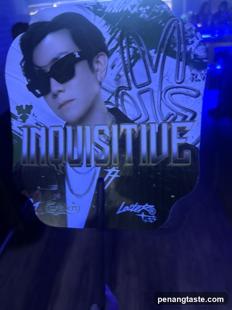 Fan Sign with Person Image