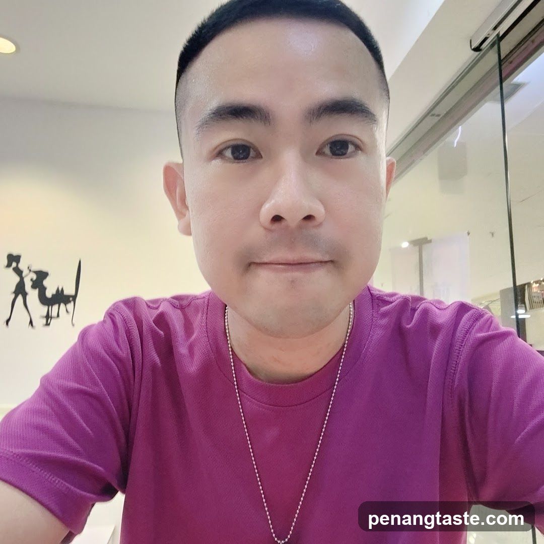 Selfie in a shop interior