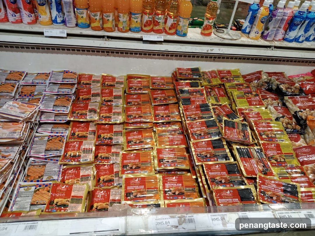 Grocery Store Shelf Display