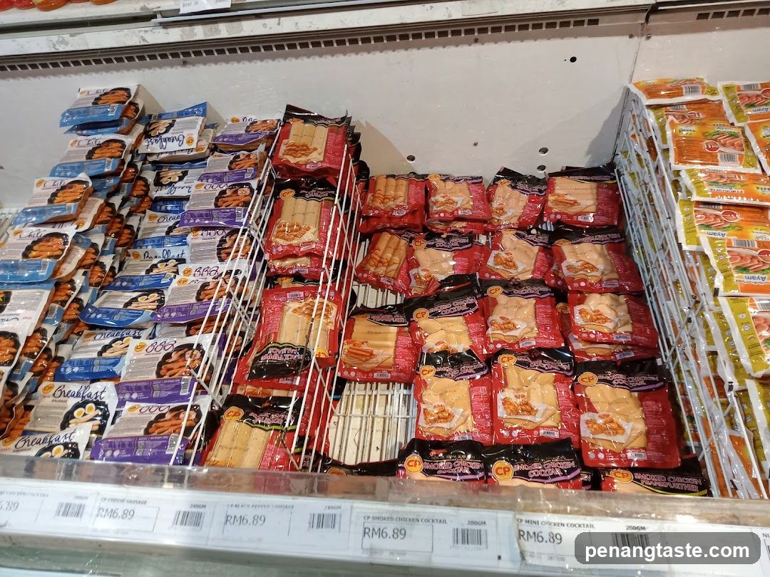 Frozen Food Section