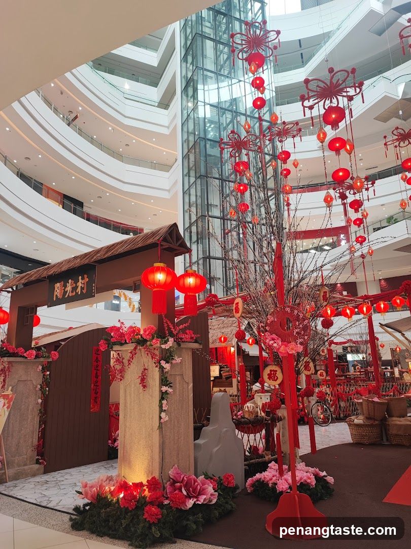 Red Lantern Festival Display