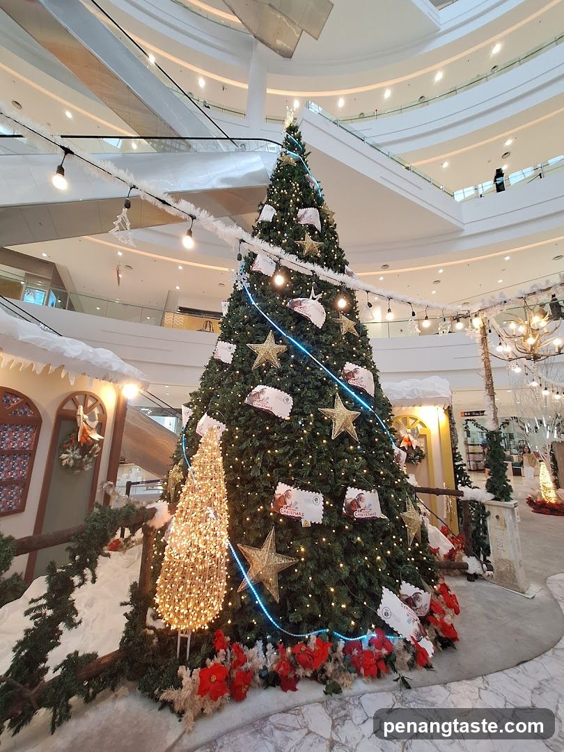Christmas Tree Display in Mall