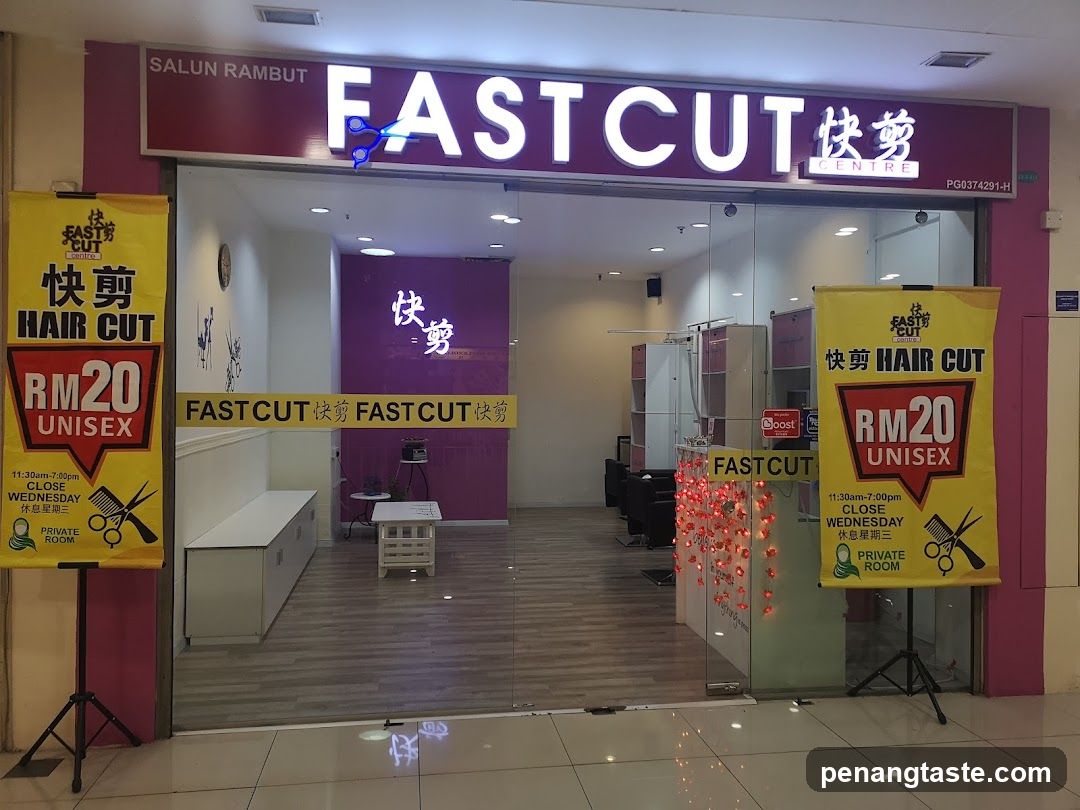 Fast Cut Hair Salon Front View