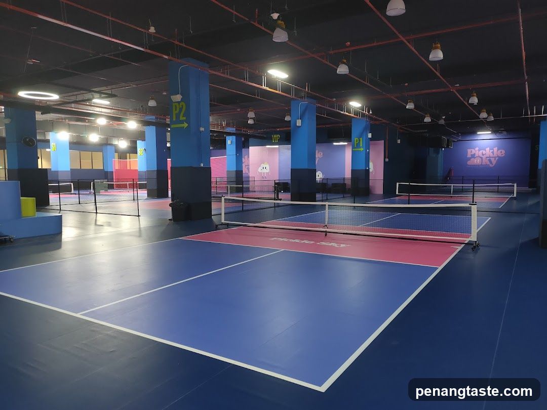 Indoor Pickleball Court Facility
