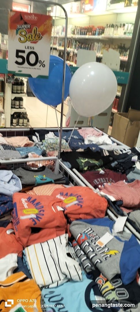 Clothing Sale Display