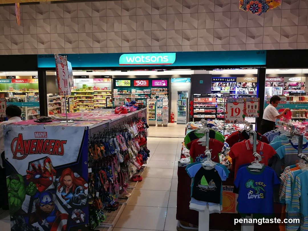 Watsons Store Interior with Merchandise Display