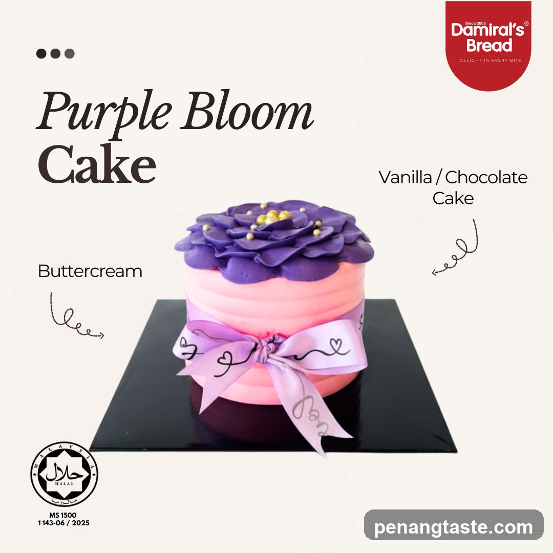 Purple Bloom Cake