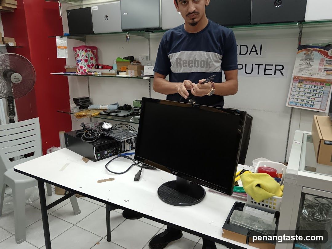 Computer Repair Shop Interior