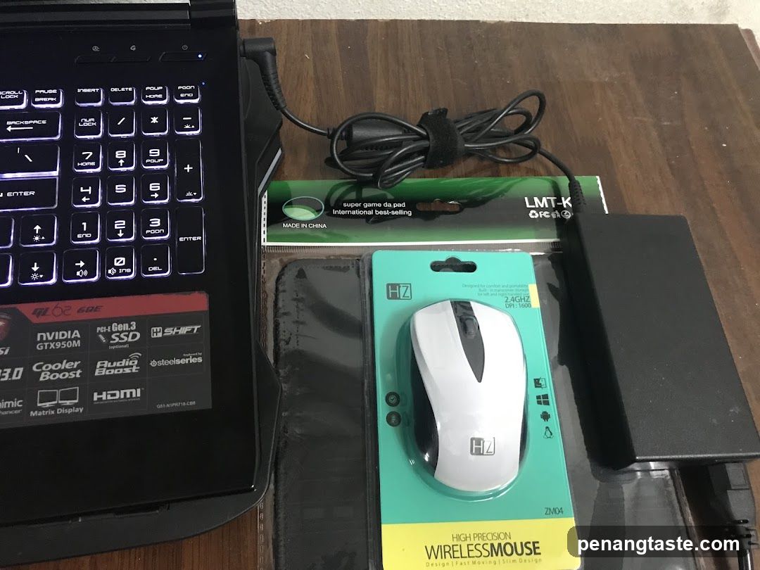 Tech Accessories on Table