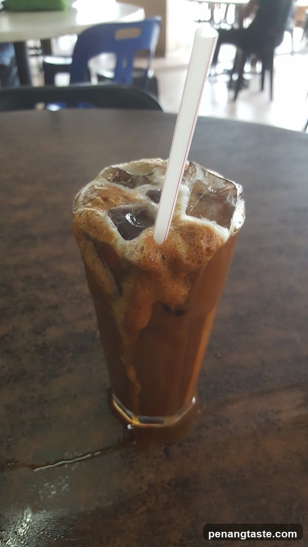 Iced Coffee with Foam