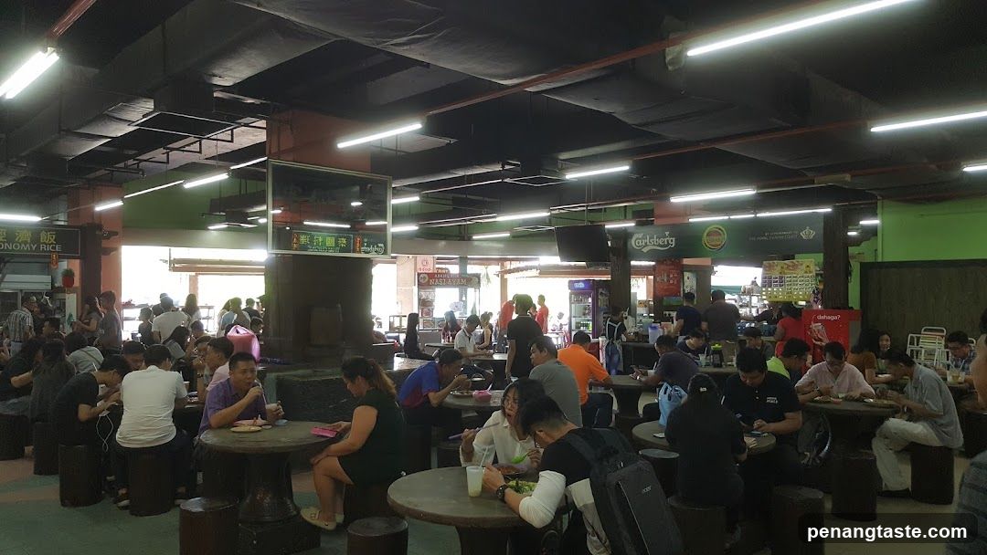 Busy Food Court Interior