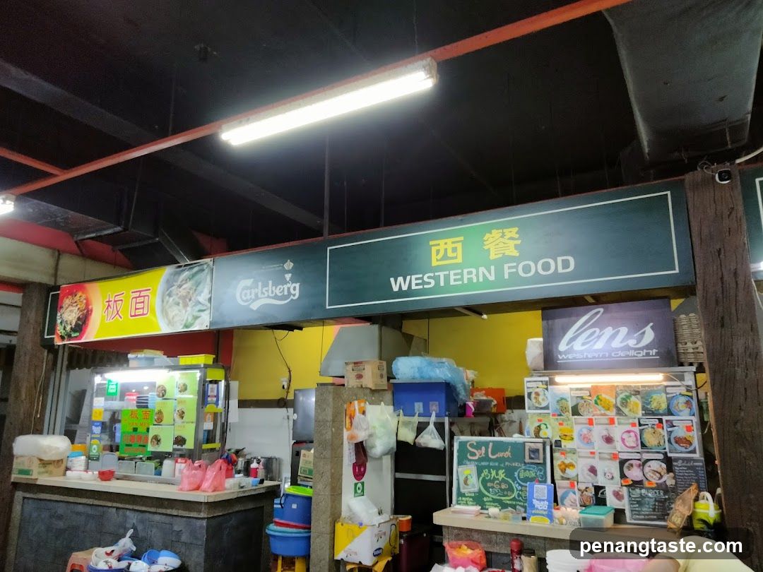 Food Stall Interior View