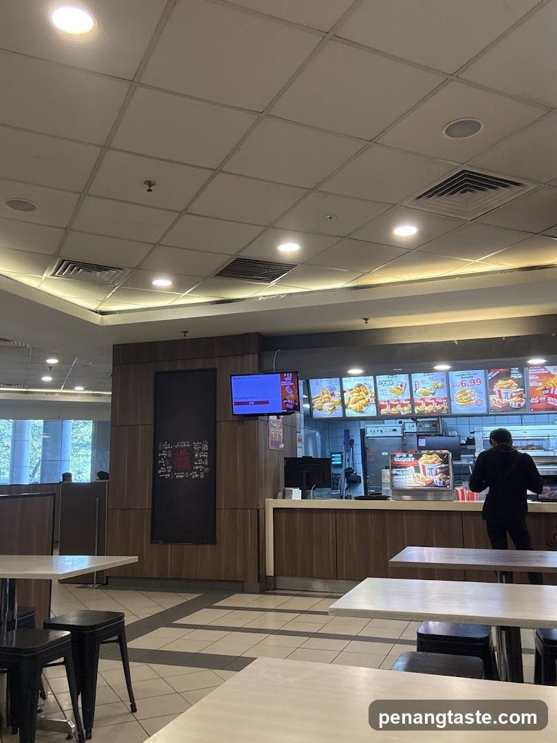 Fast Food Restaurant Interior