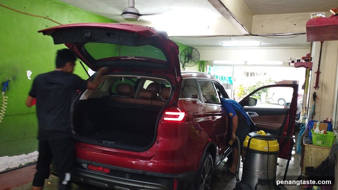 Car Detailing Shop Interior