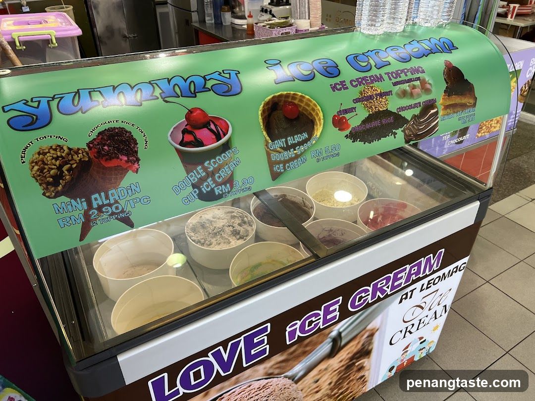 Ice Cream Display Case