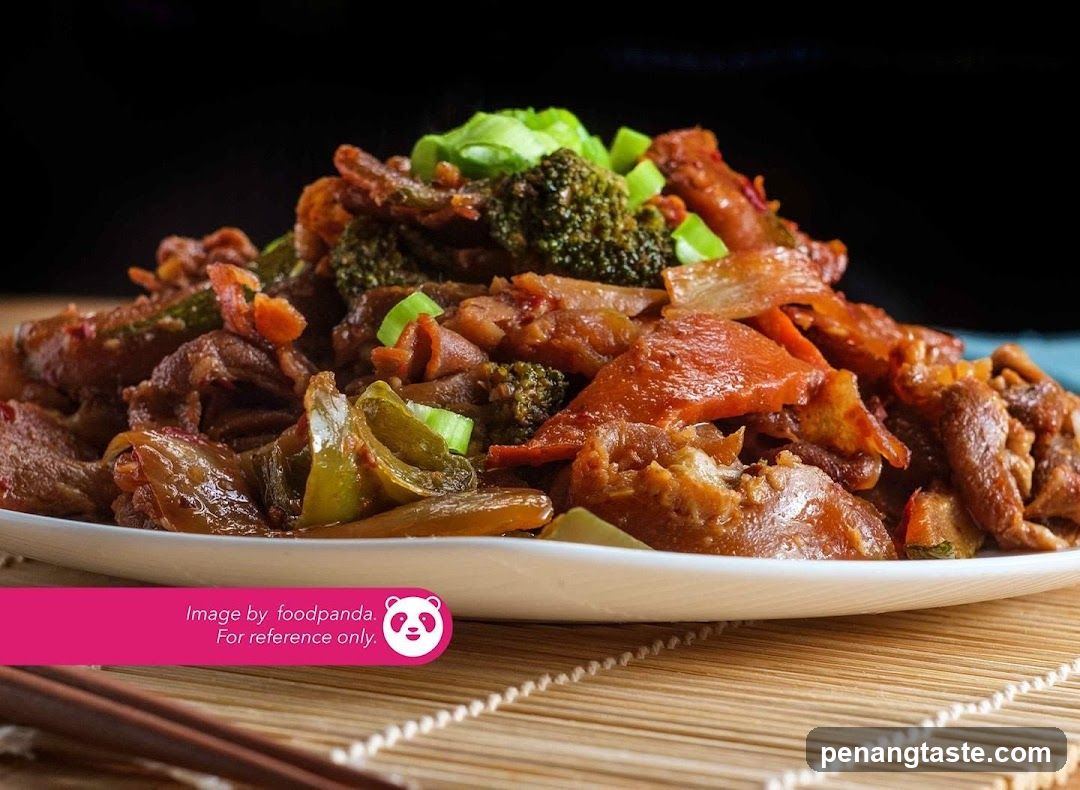 Stir-fried Meat and Broccoli Dish