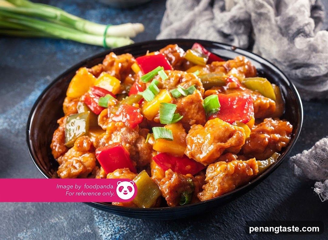 Crispy Chicken with Peppers and Green Onions