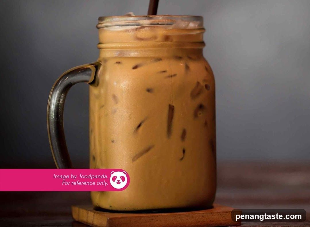 Iced Coffee in Mason Jar