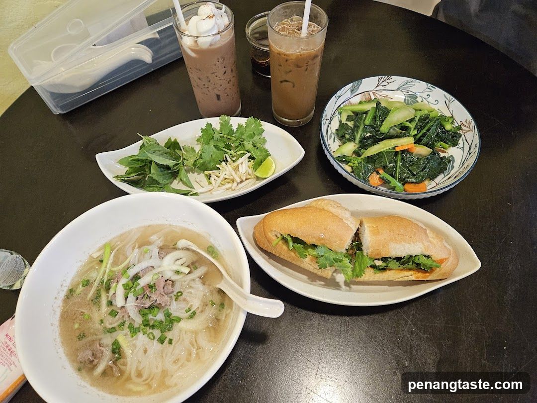 Vietnamese Meal Spread
