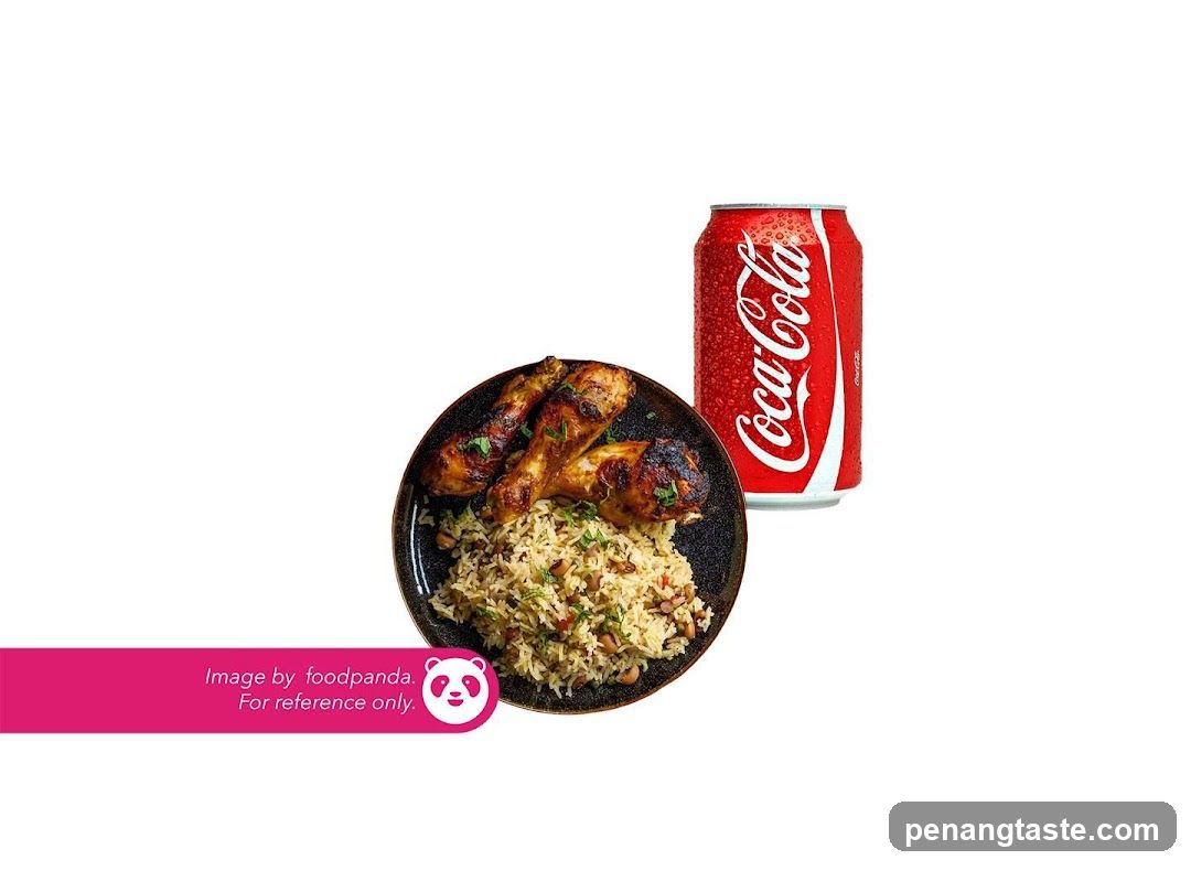 Chicken Thighs with Rice and Coca-Cola