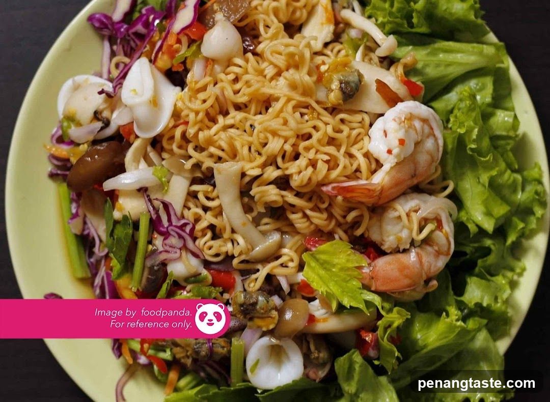Seafood Ramen Salad