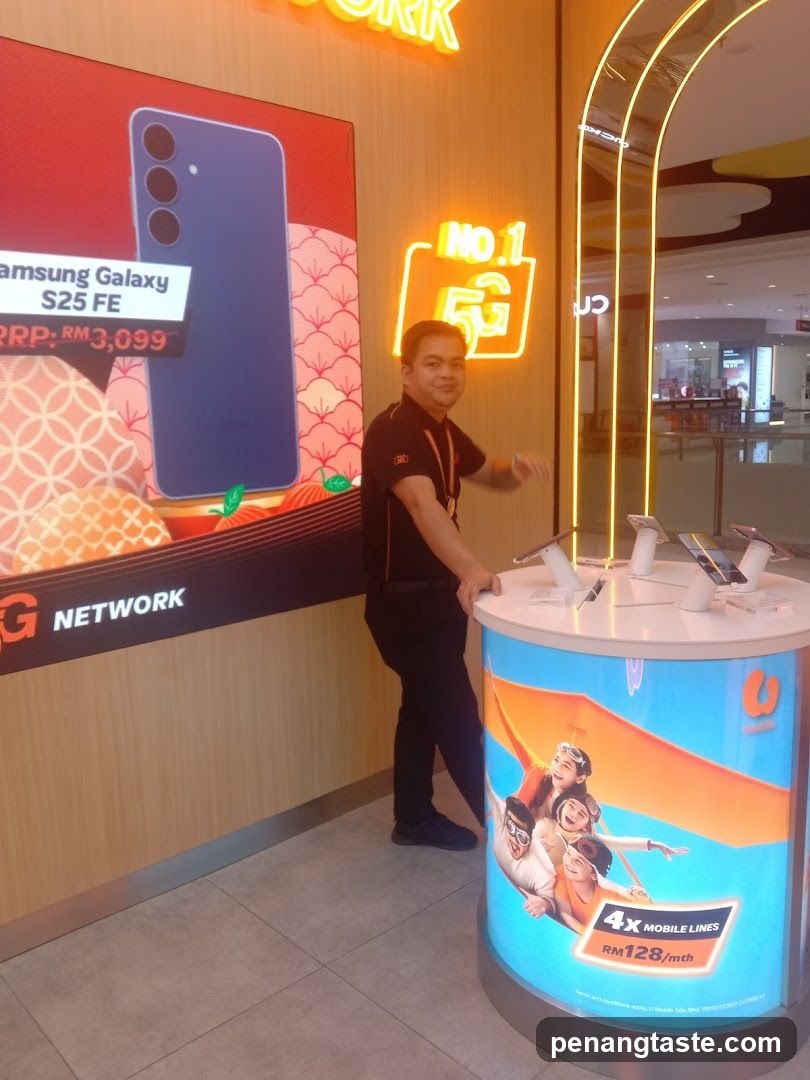 Mobile Phone Store Interior