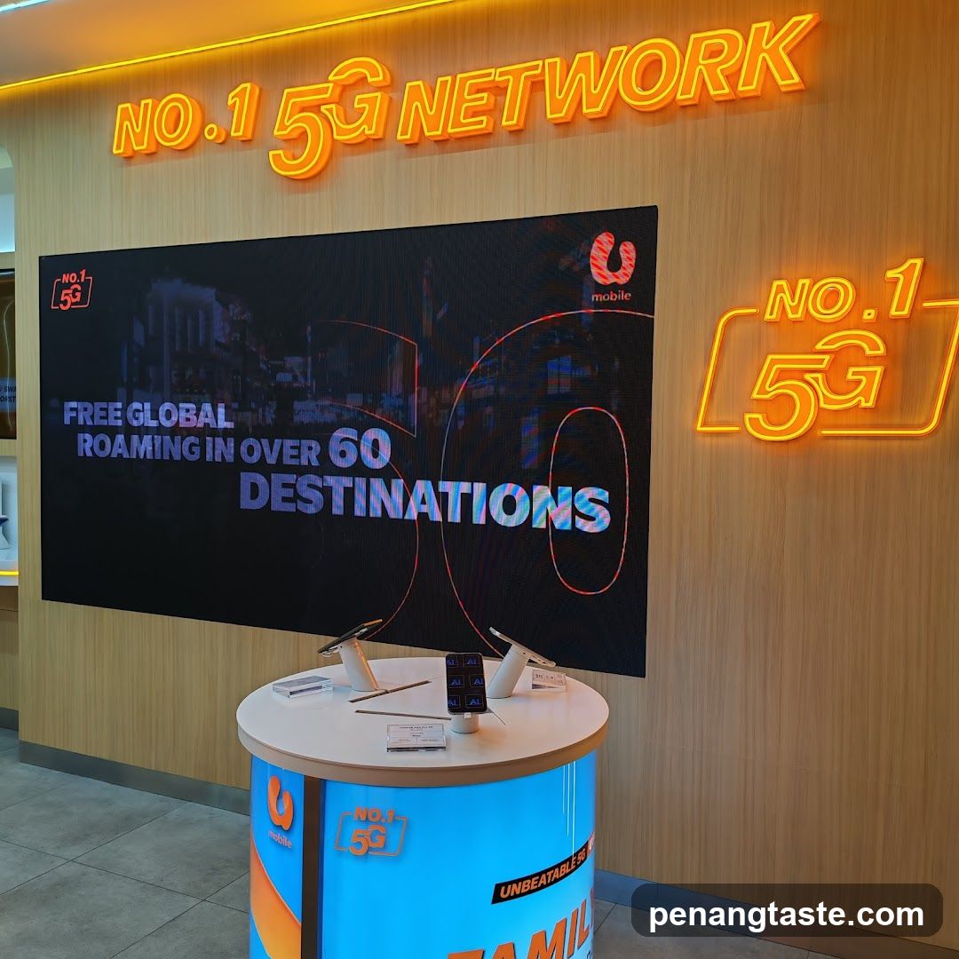 Vodafone 5G Store Interior Display