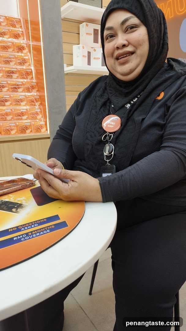 Staff at a retail store