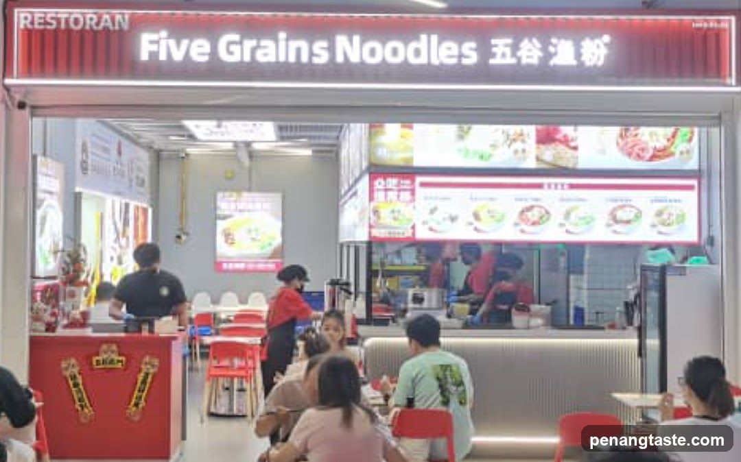 Five Grains Noodles Interior View