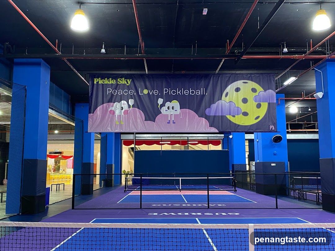 Pickleball Court Interior