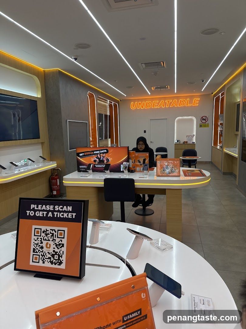 U Mobile Store Interior