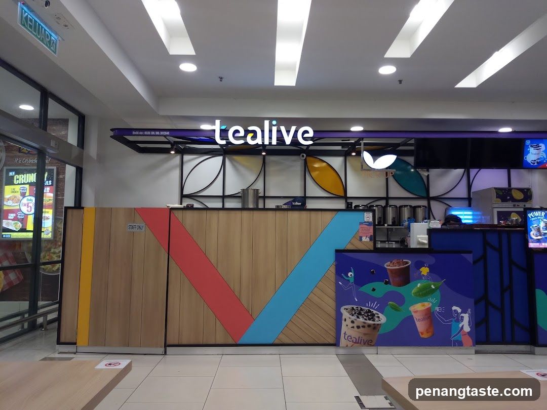 Tealive Store Interior