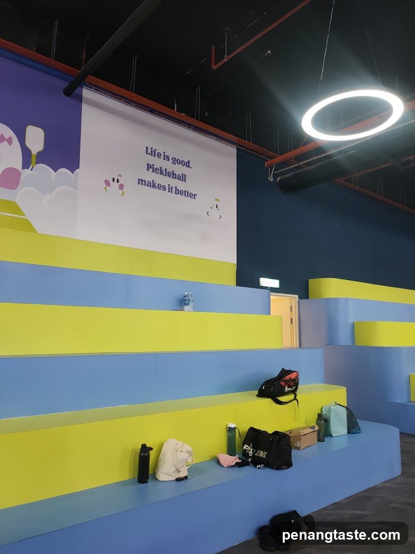 Pickleball Court Interior