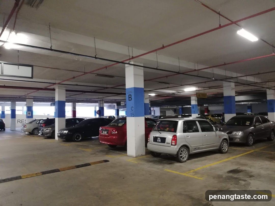Underground Parking Garage Interior