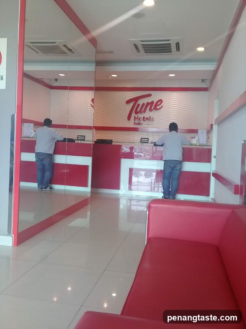 Tune Hotels Reception Area