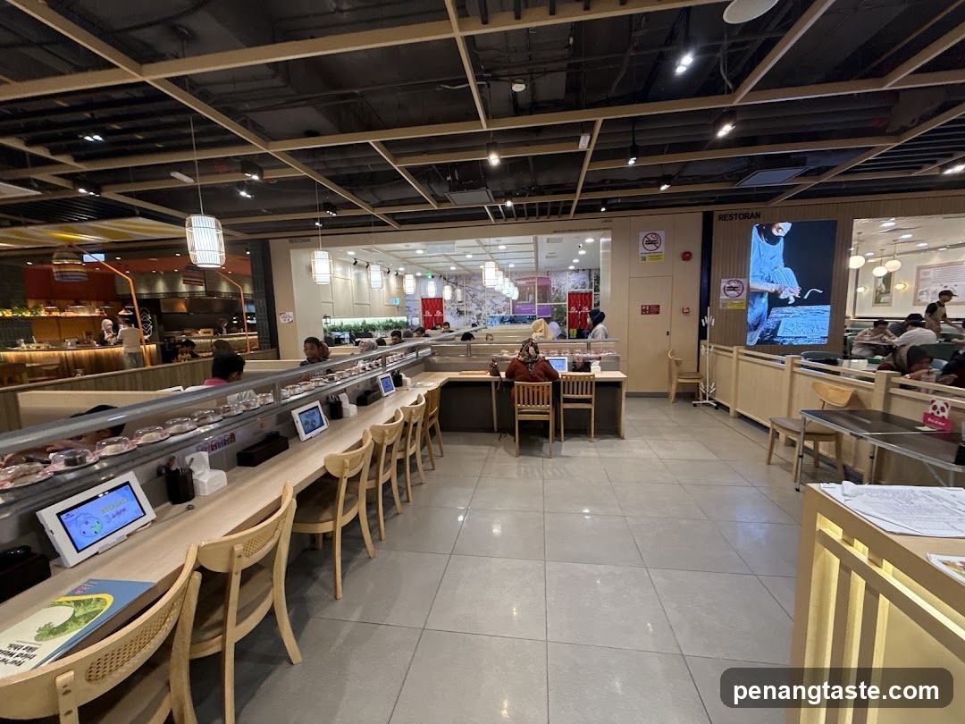 Sushi Restaurant Interior
