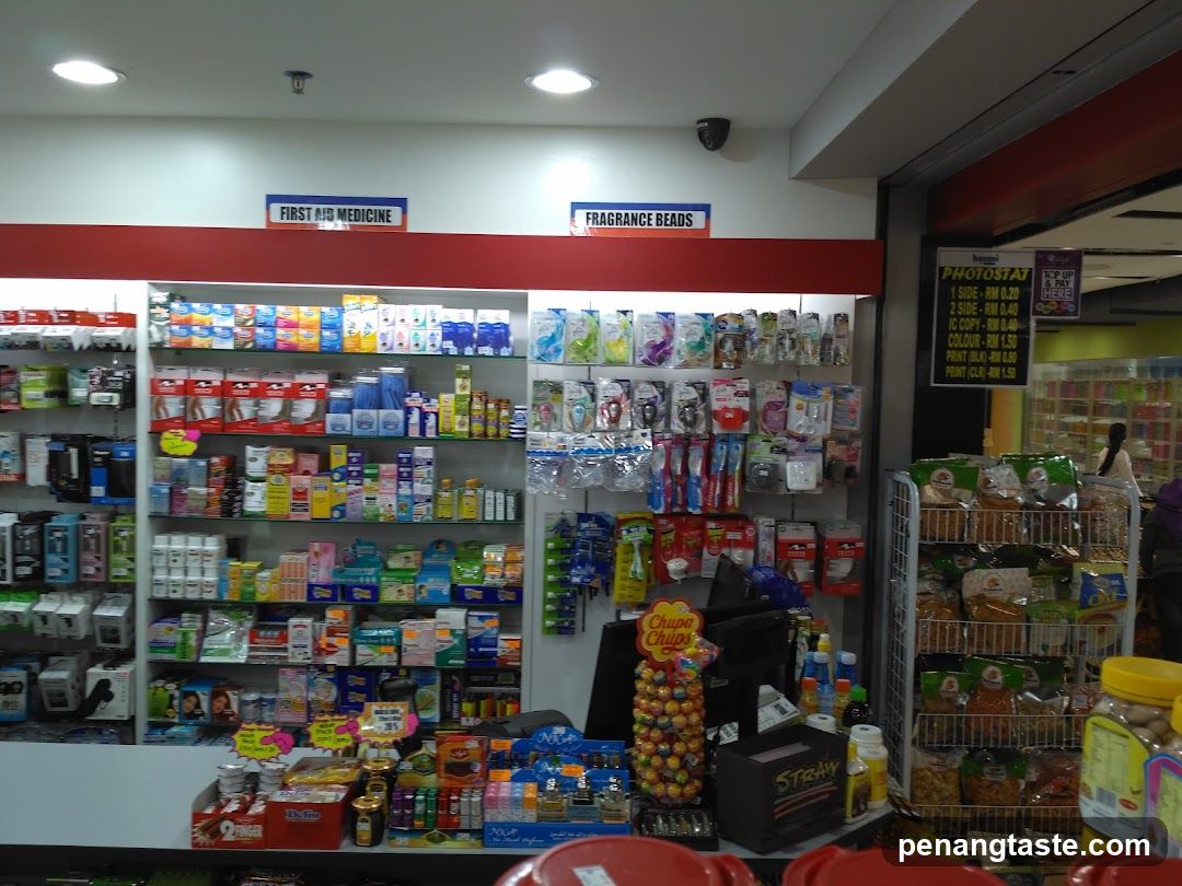 Interior of a pharmacy and general store
