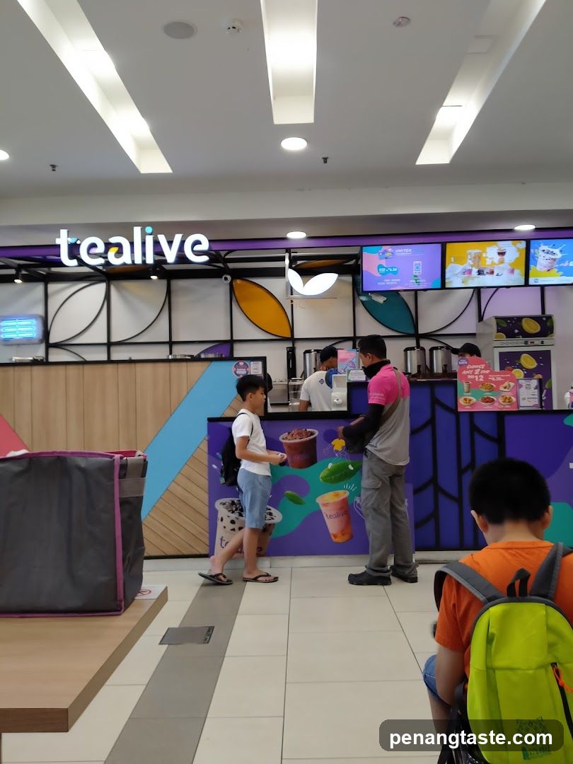 Tealive Store Interior